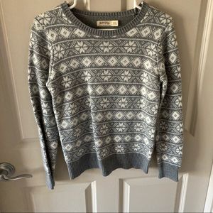 Gray Winter Sweater